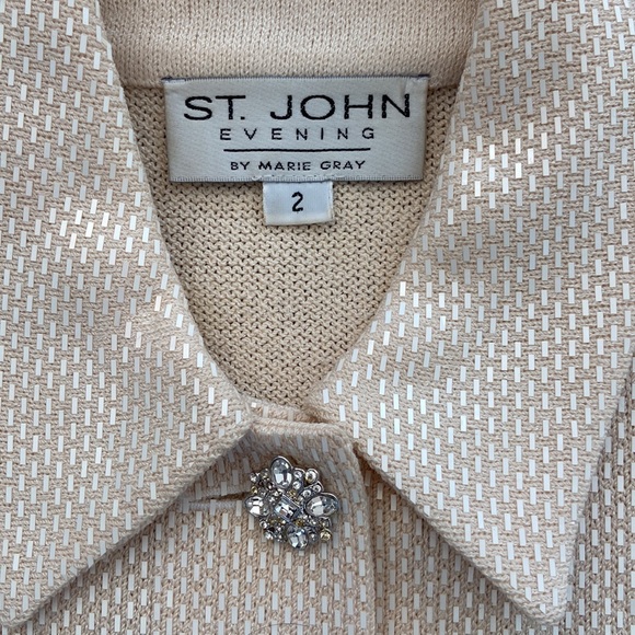 St. John Evening by Marie Gray Knit Jacket - Picture 5 of 11